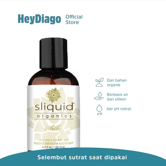 Sliquid Silk Hybrid – Berbasis Air dan Silikon – 125ml – HeyDiago