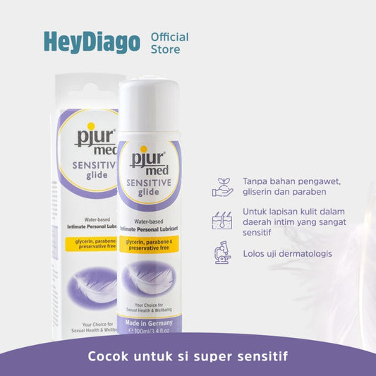 Pjur Med Sensitive Waterbased - Untuk Daerah Super Sensitif – 100ml – Heydiago